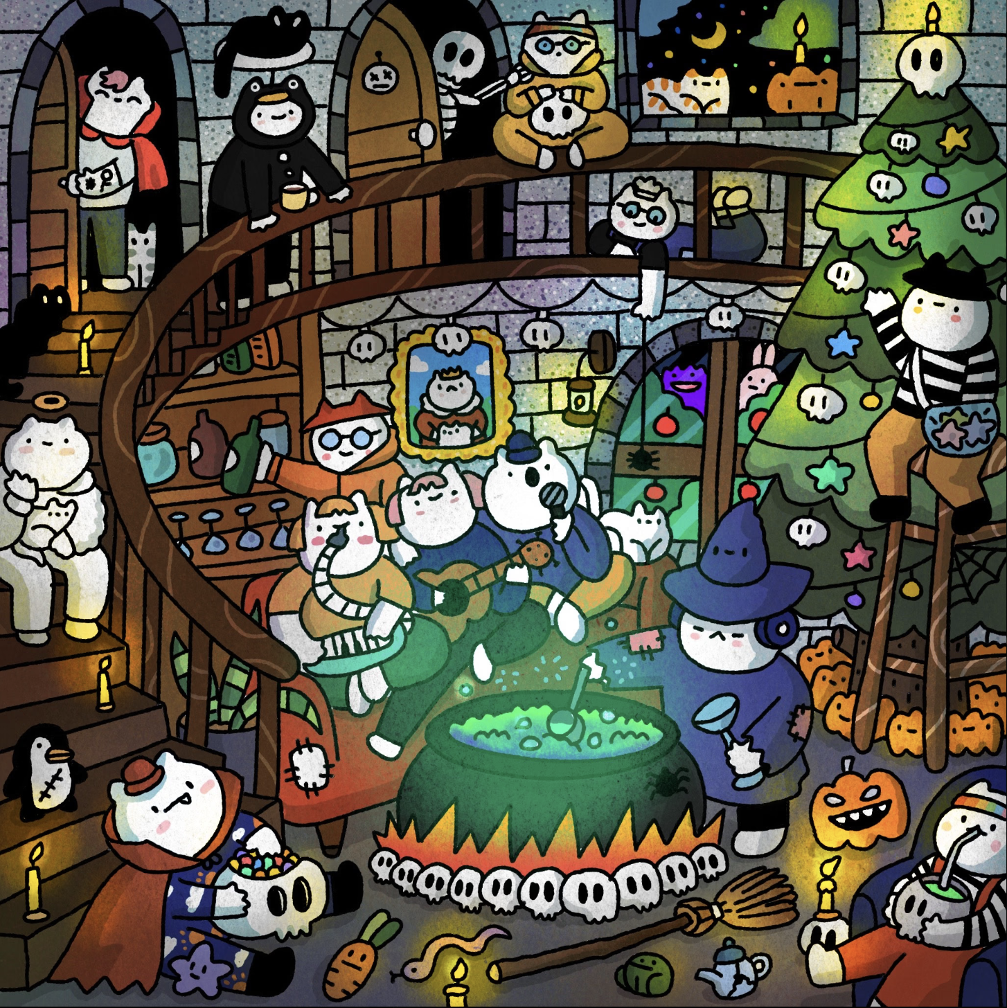 Chum Halloween Party 2024